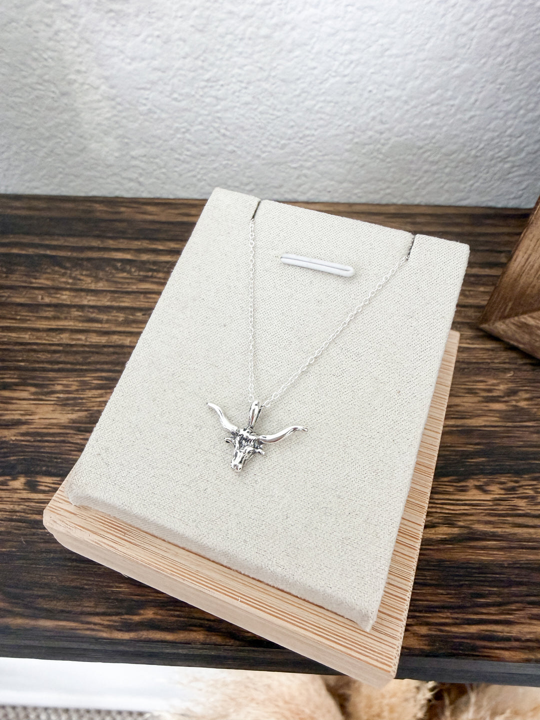 Longhorn Sterling Silver Necklace