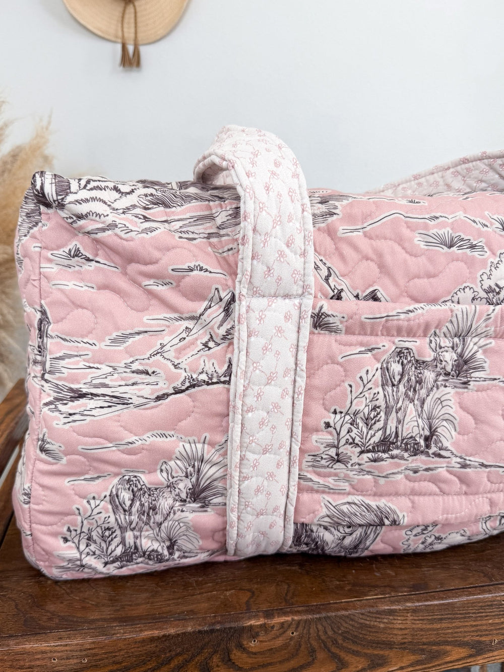 Silver Canyon Quilted Duffel Bag - Lunabelle West