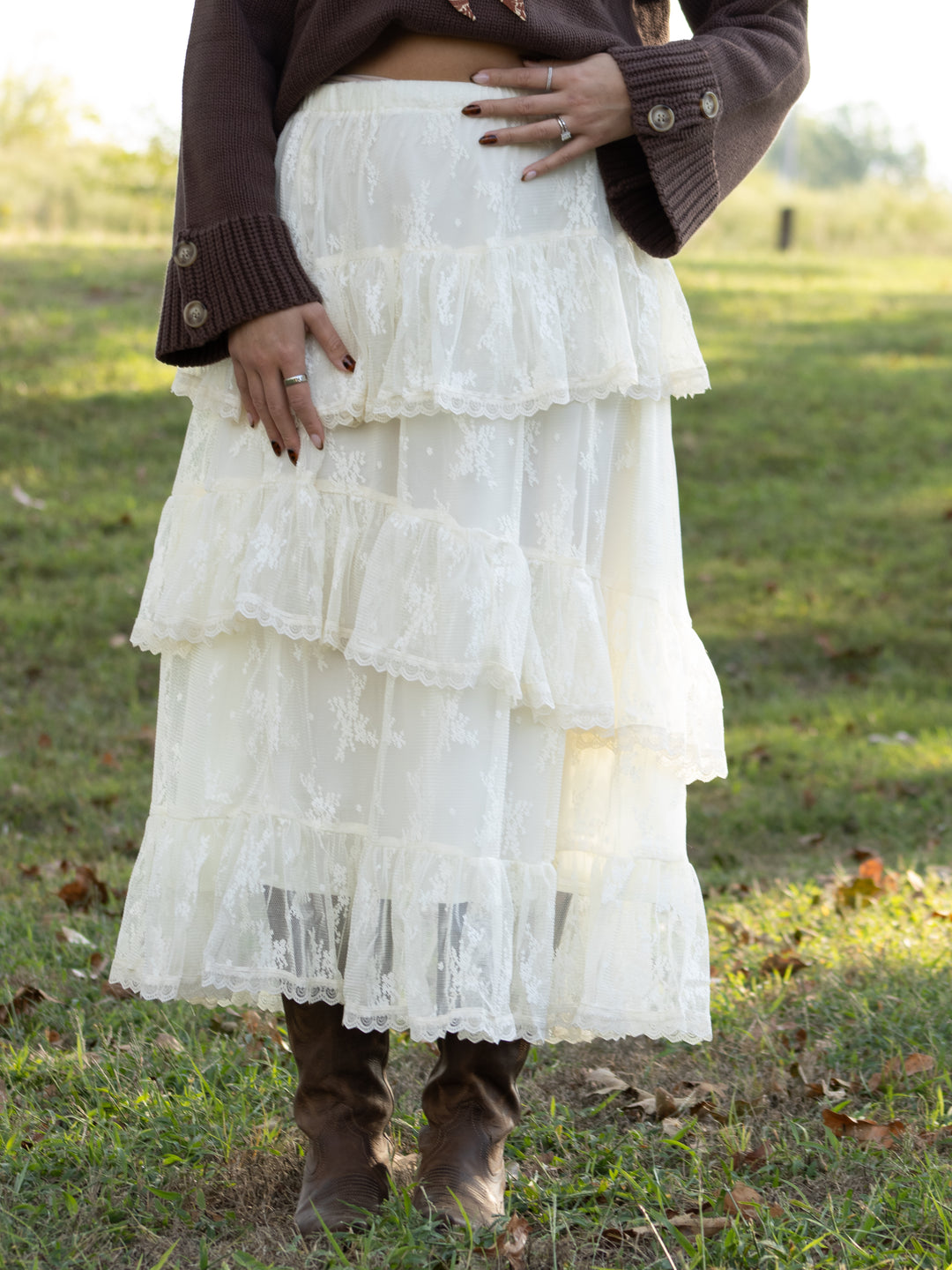 Jackson Hole Lace Skirt