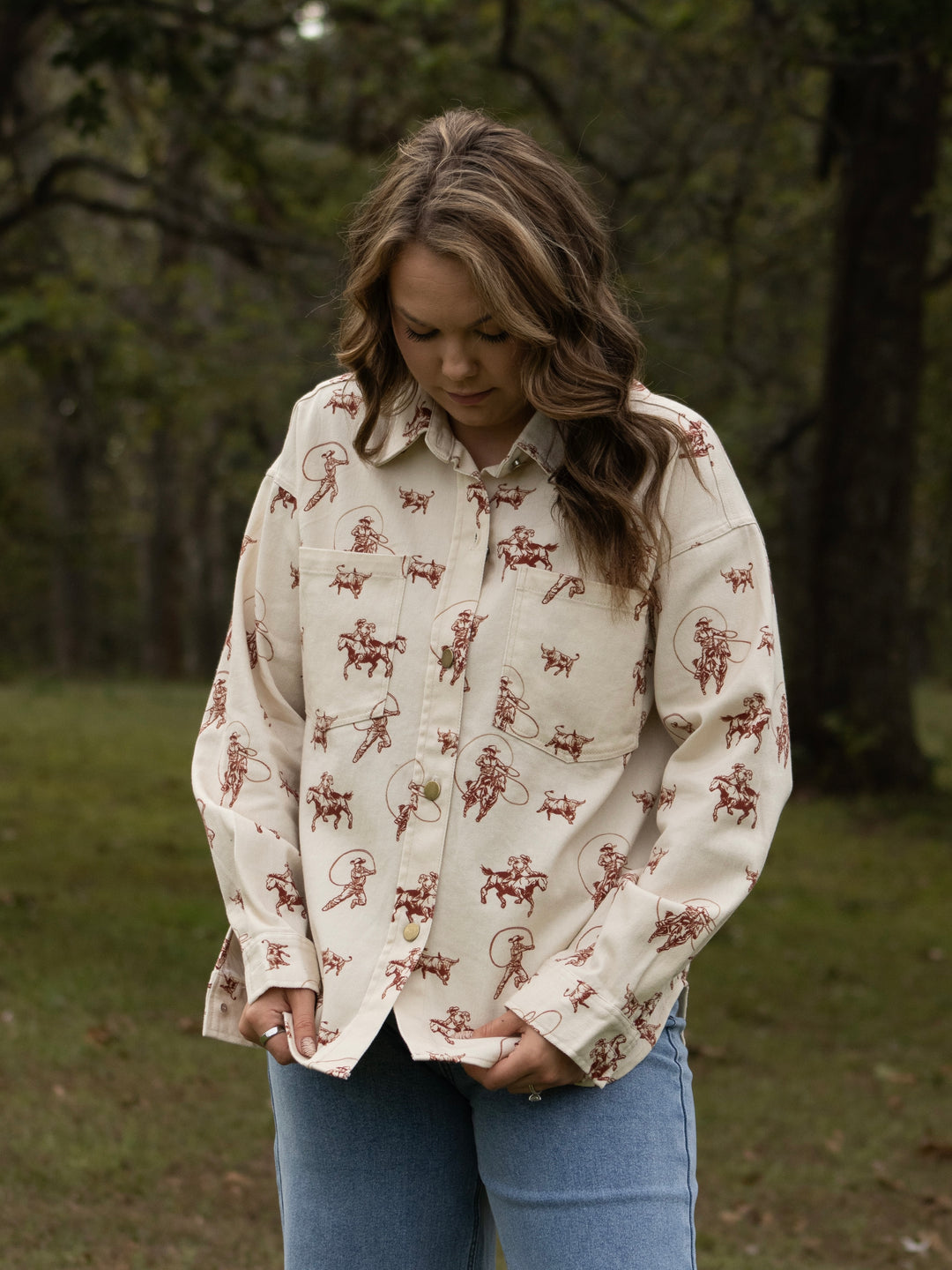 Arena Days Woven Button Up