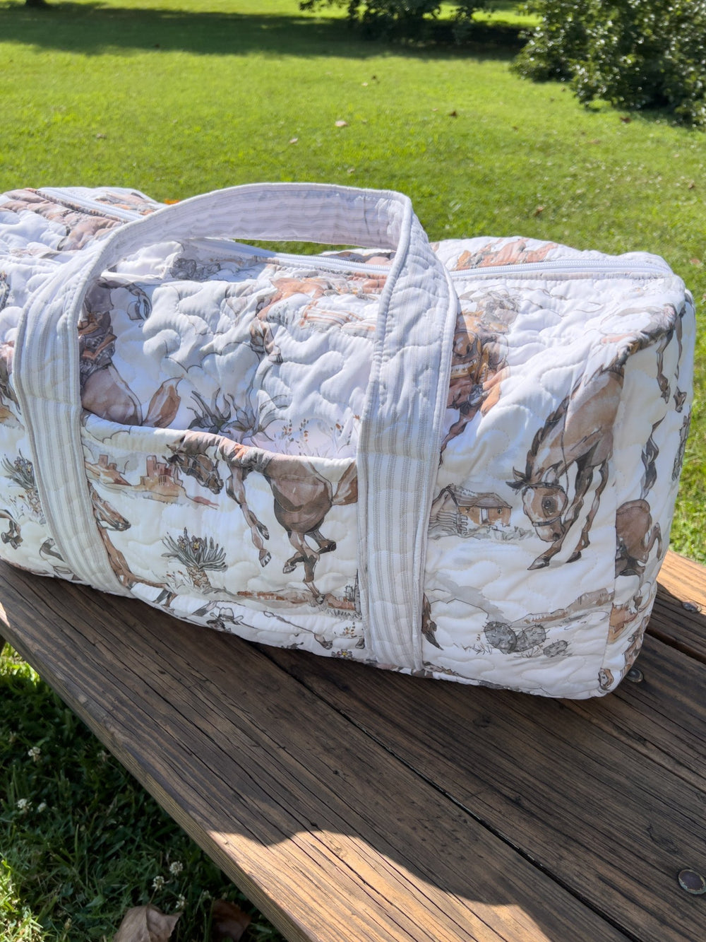 Durango Quilted Duffel Bag - Lunabelle West