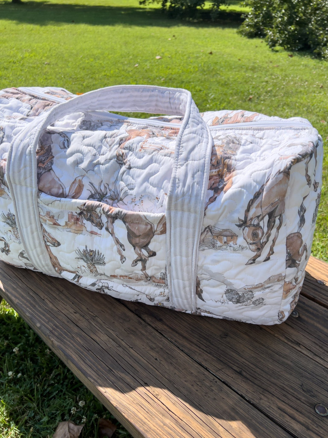 Durango Quilted Duffel Bag - Lunabelle West