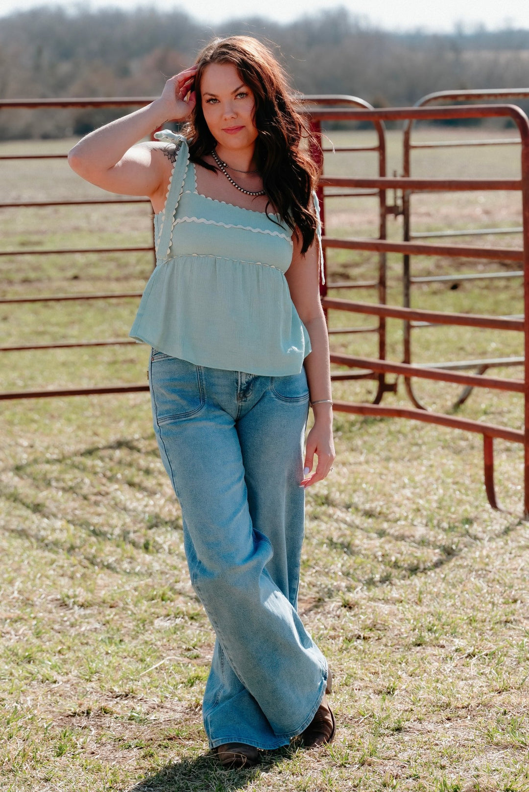 Thatcher Top - Lunabelle West