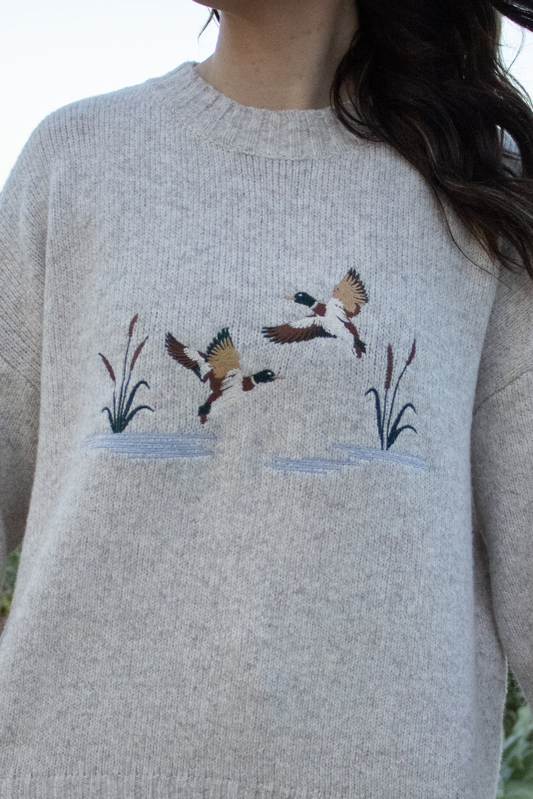 Mallard In Flight Sweater