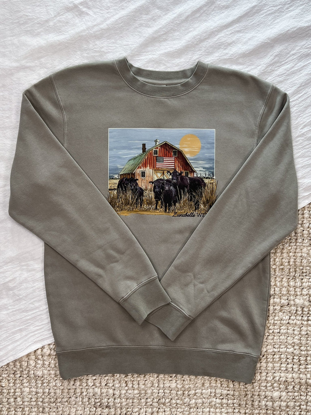 American Dream Crewneck - Lunabelle West