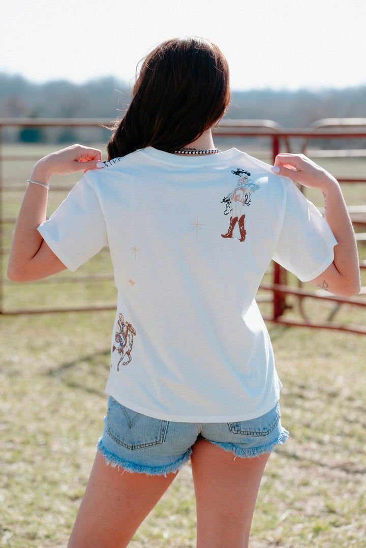 Classic Cowgirl Tee - Lunabelle West