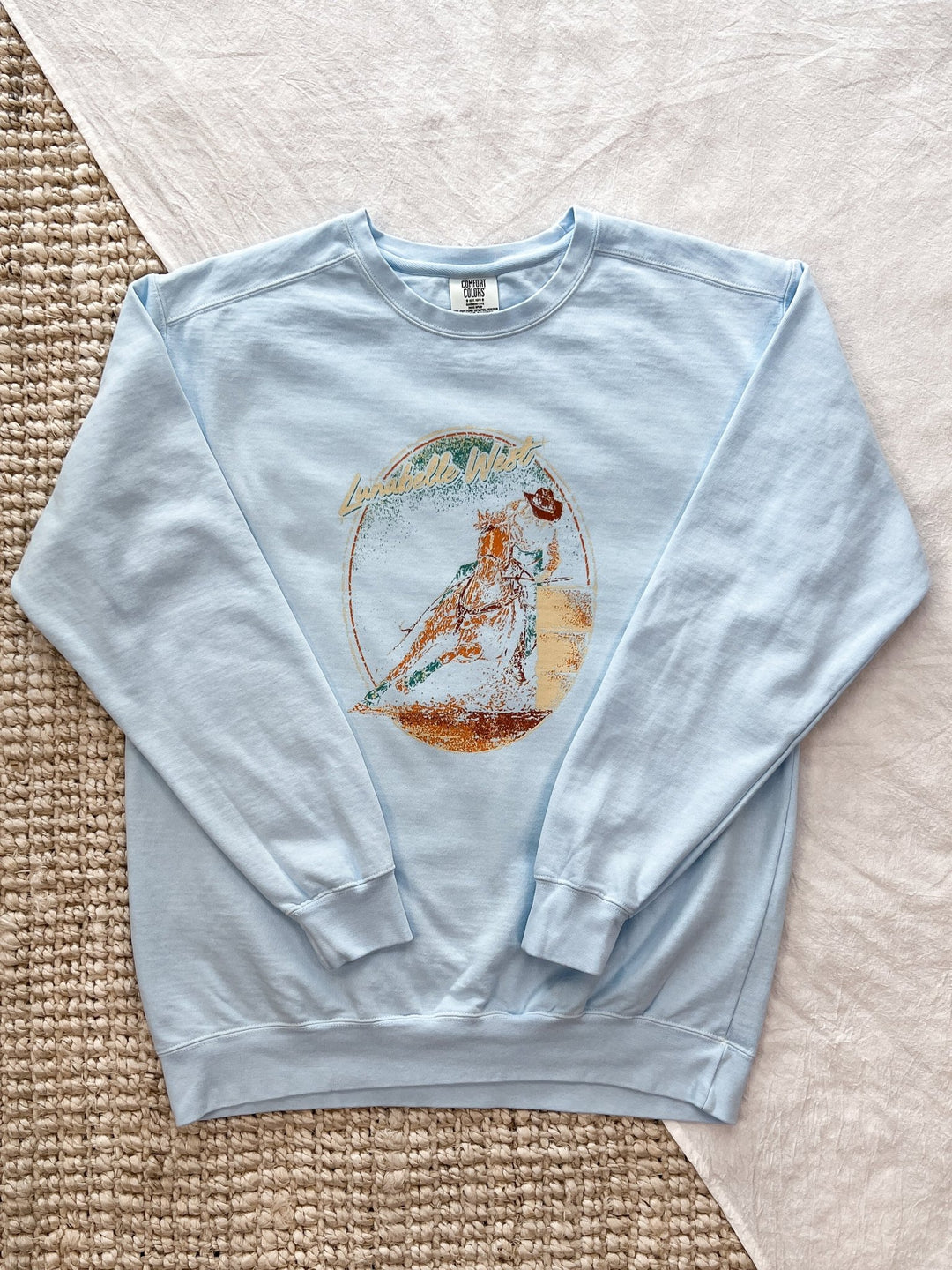 Barrel Racer Crewneck - Lunabelle West