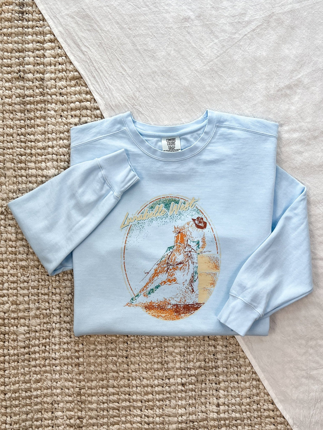 Barrel Racer Crewneck - Lunabelle West
