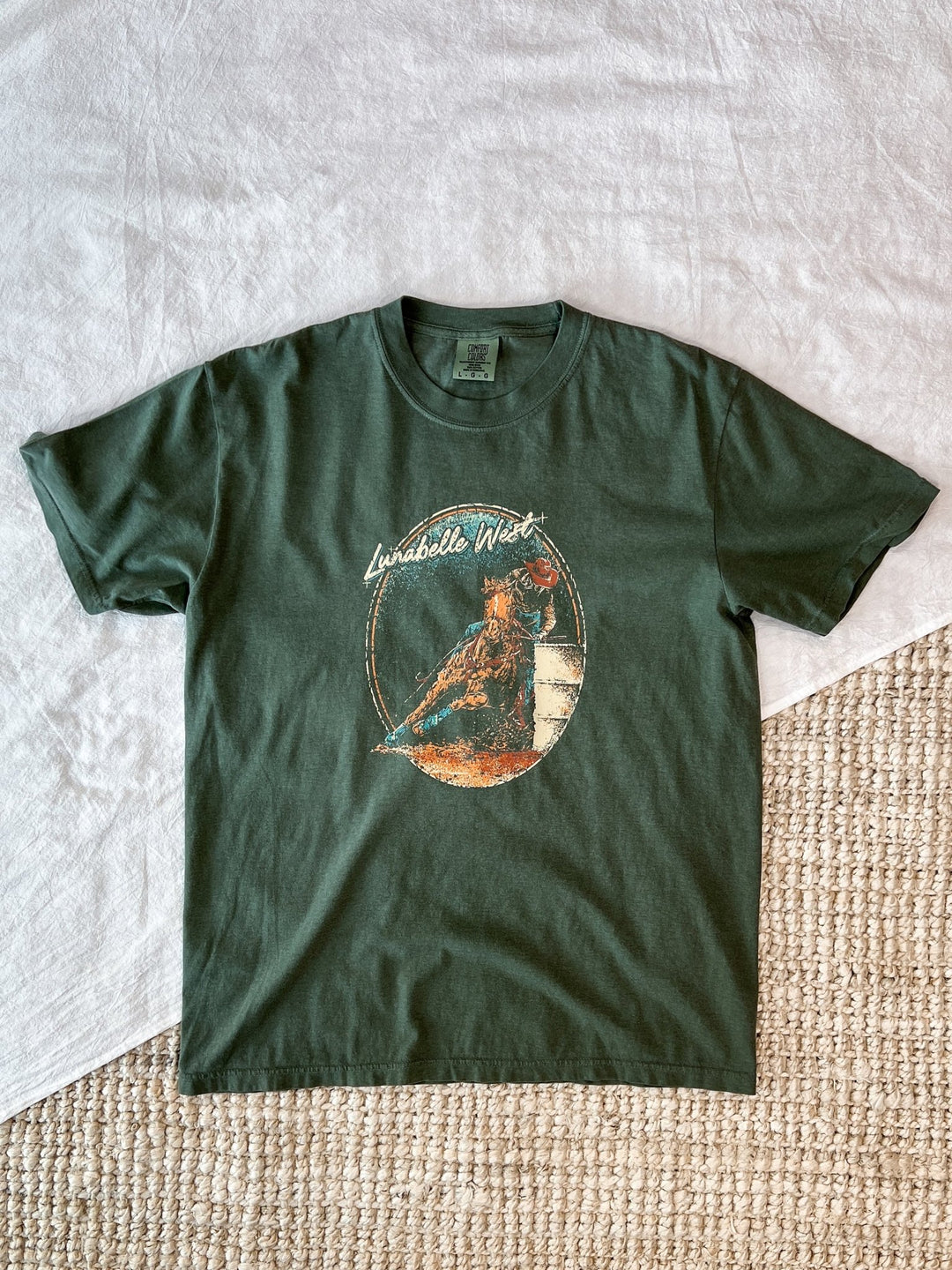 Barrel Racer Tee - Lunabelle West