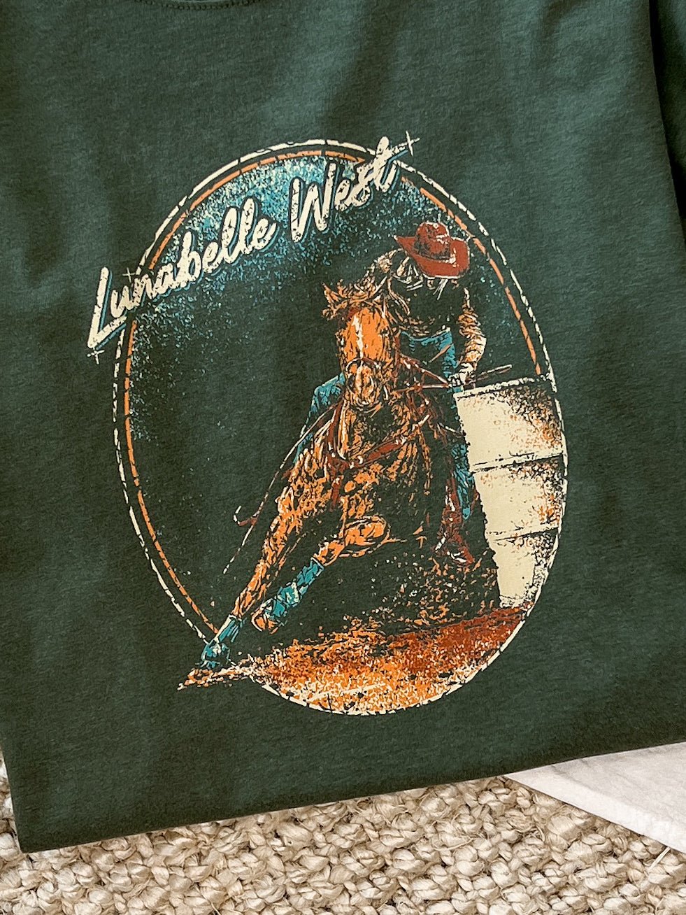 Barrel Racer Tee - Lunabelle West