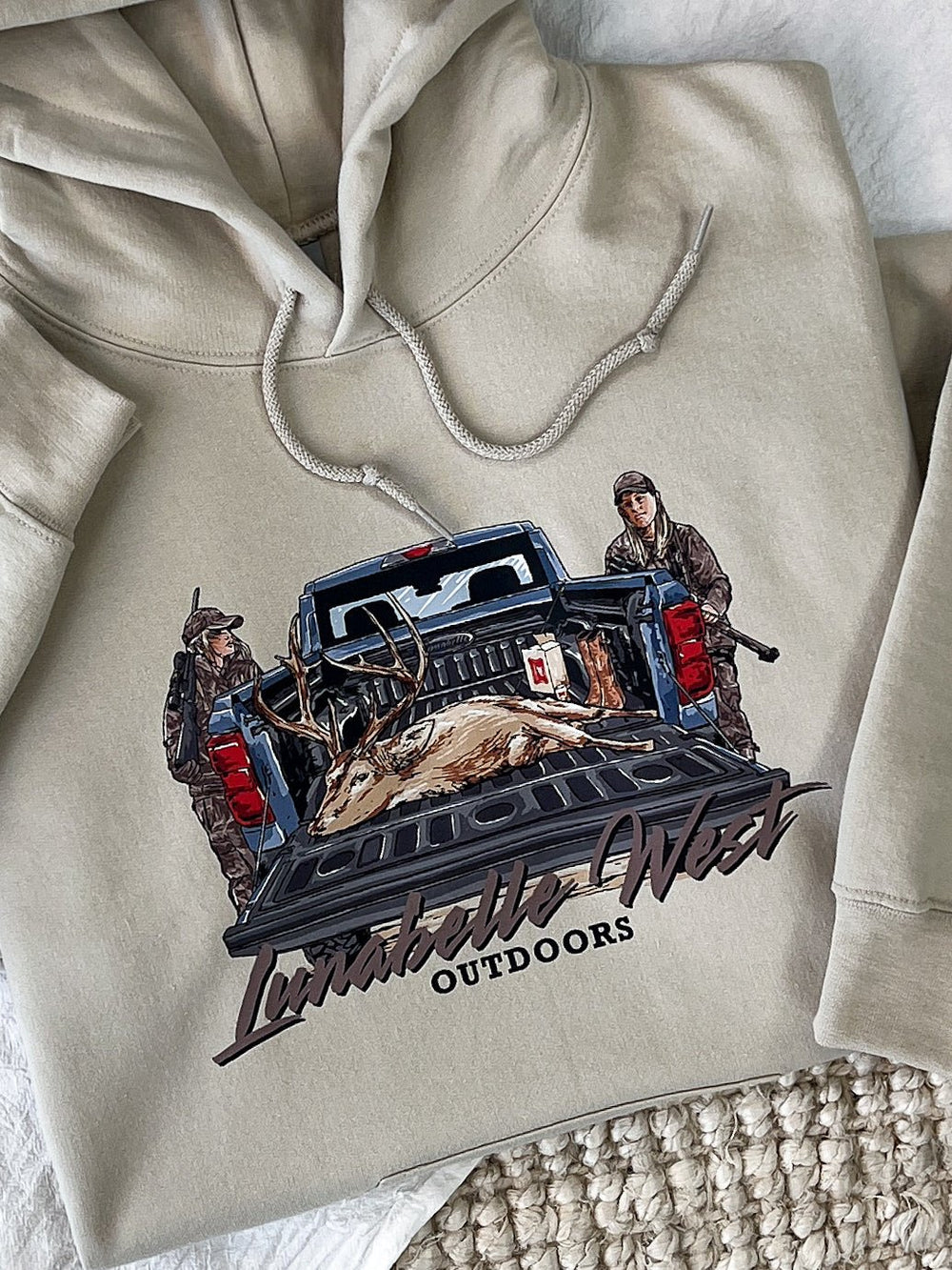 Trophy Buck Hoodie - Lunabelle West