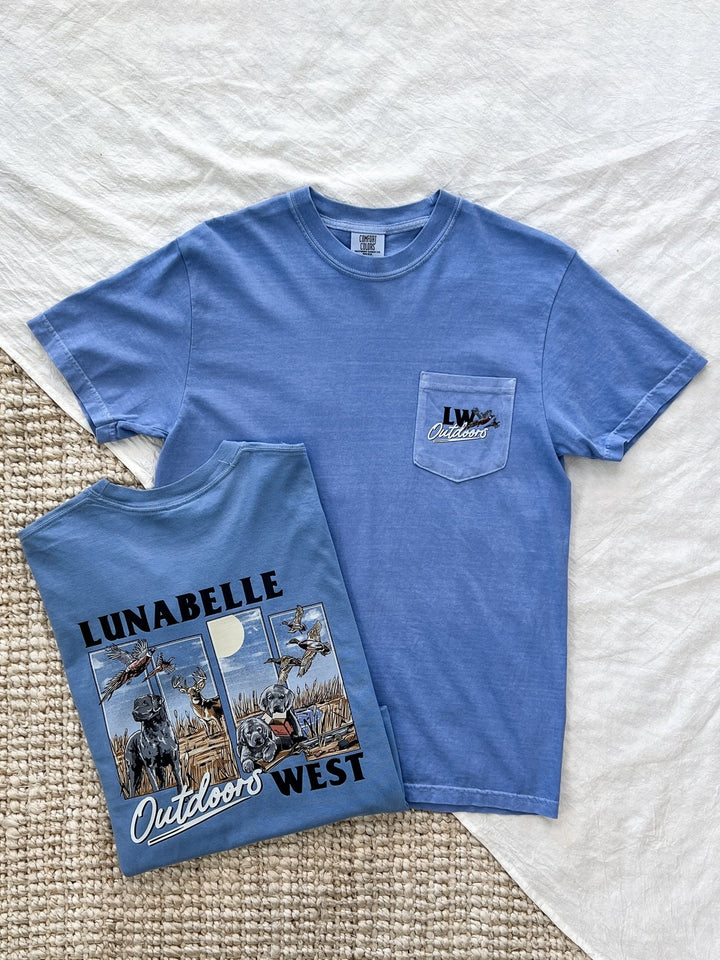 Lunabelle West Outdoors Pocket Tee - Lunabelle West