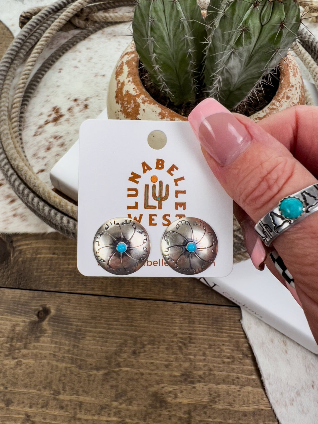 Desert Blossom Earrings - Lunabelle West