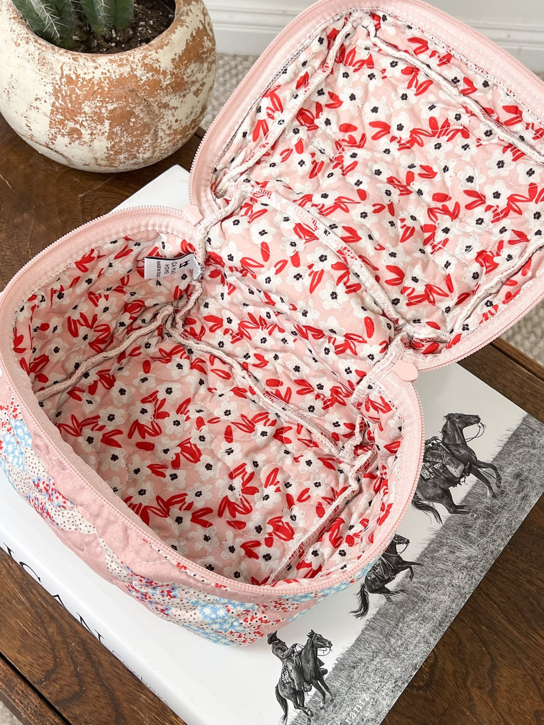 Patchwork Quilted Travel Case - Lunabelle West