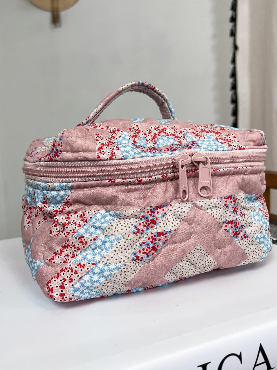 Patchwork Quilted Travel Case - Lunabelle West