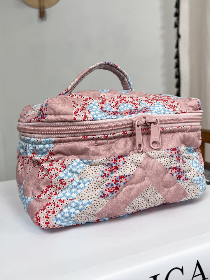 Patchwork Quilted Travel Case - Lunabelle West