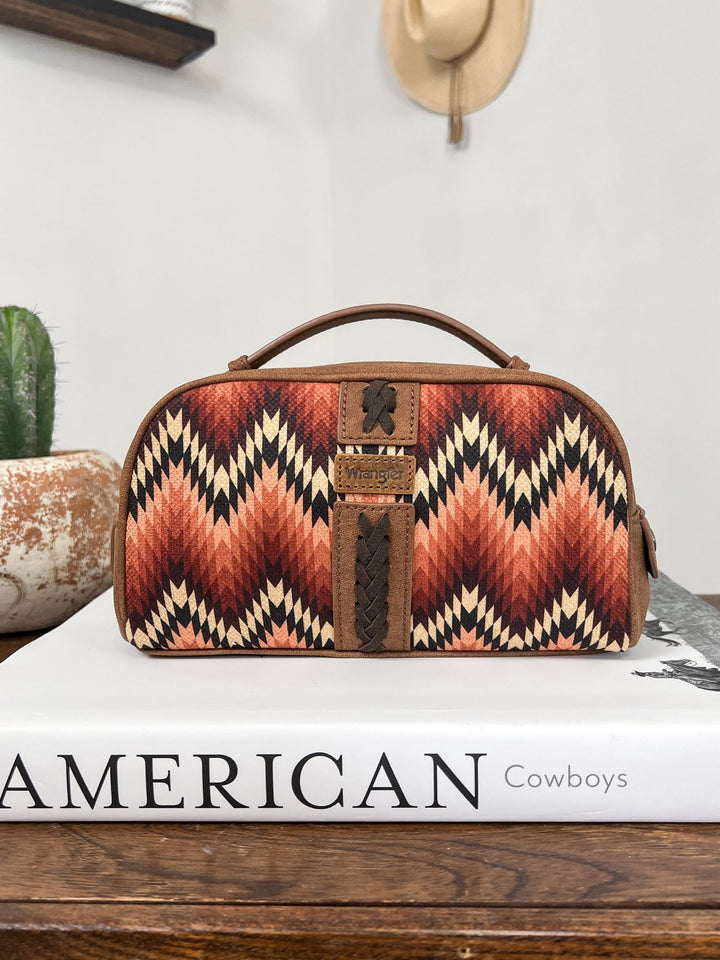 Southwestern Makeup Bag (Rust) - Lunabelle West