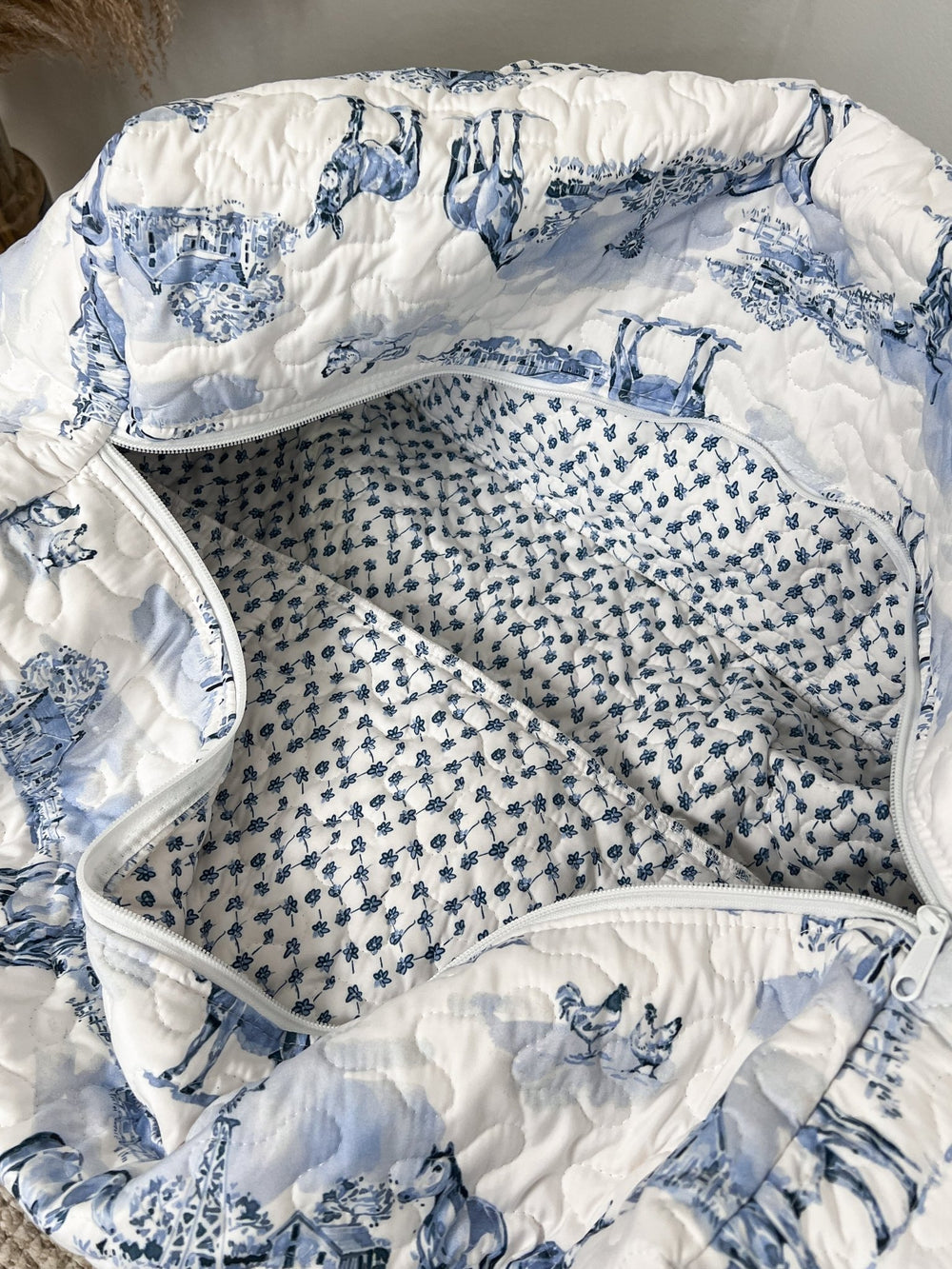 San Antonio Quilted Duffel Bag - Lunabelle West