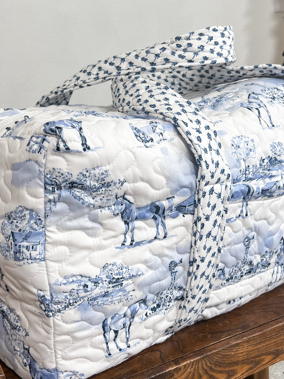 San Antonio Quilted Duffel Bag - Lunabelle West
