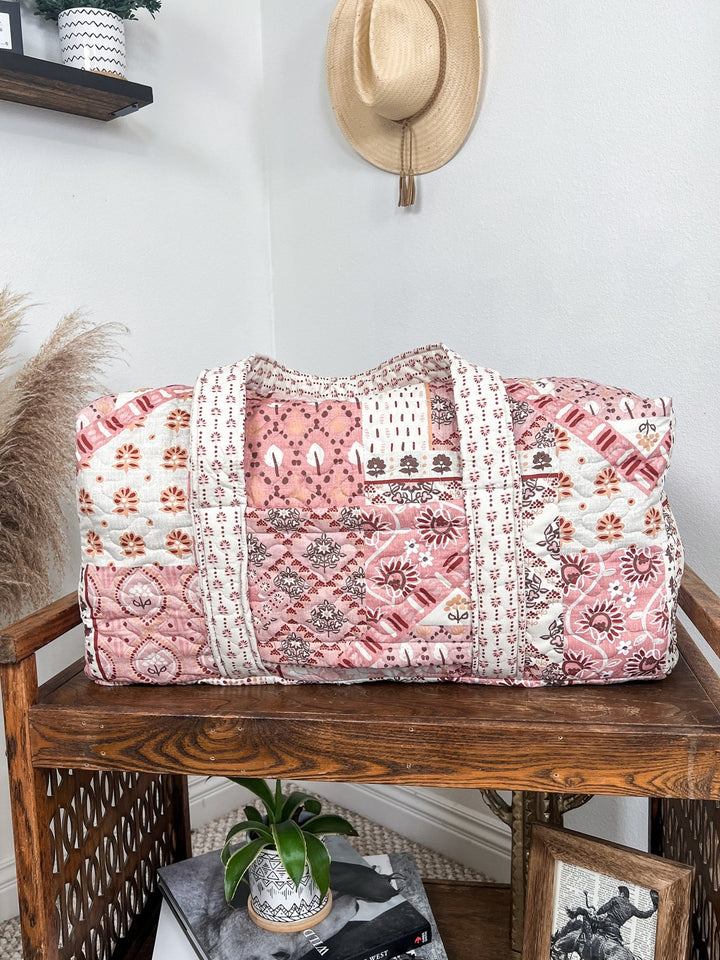 Prairie Quilted Duffel Bag - Lunabelle West