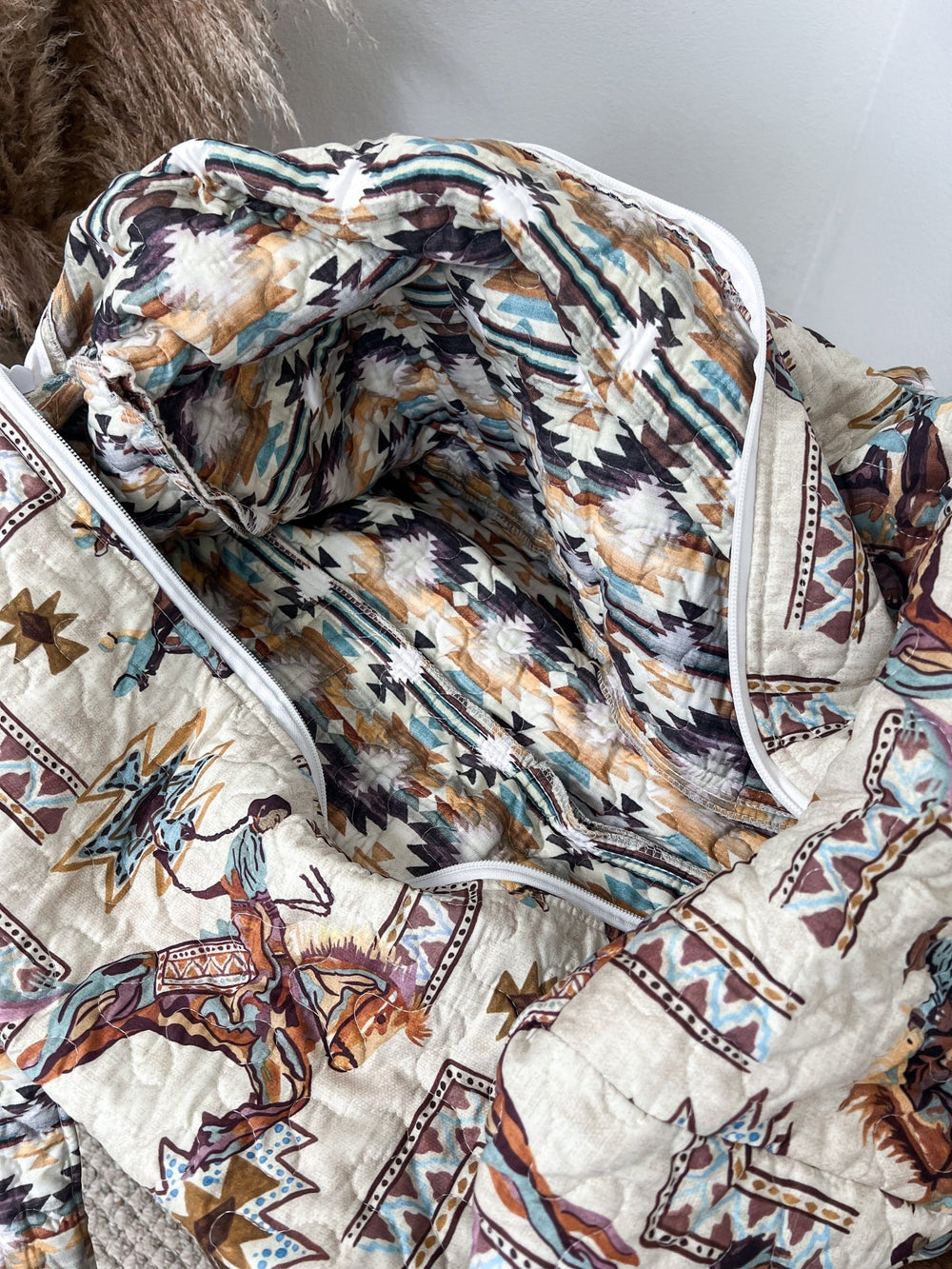 Silverton Quilted Duffel Bag - Lunabelle West