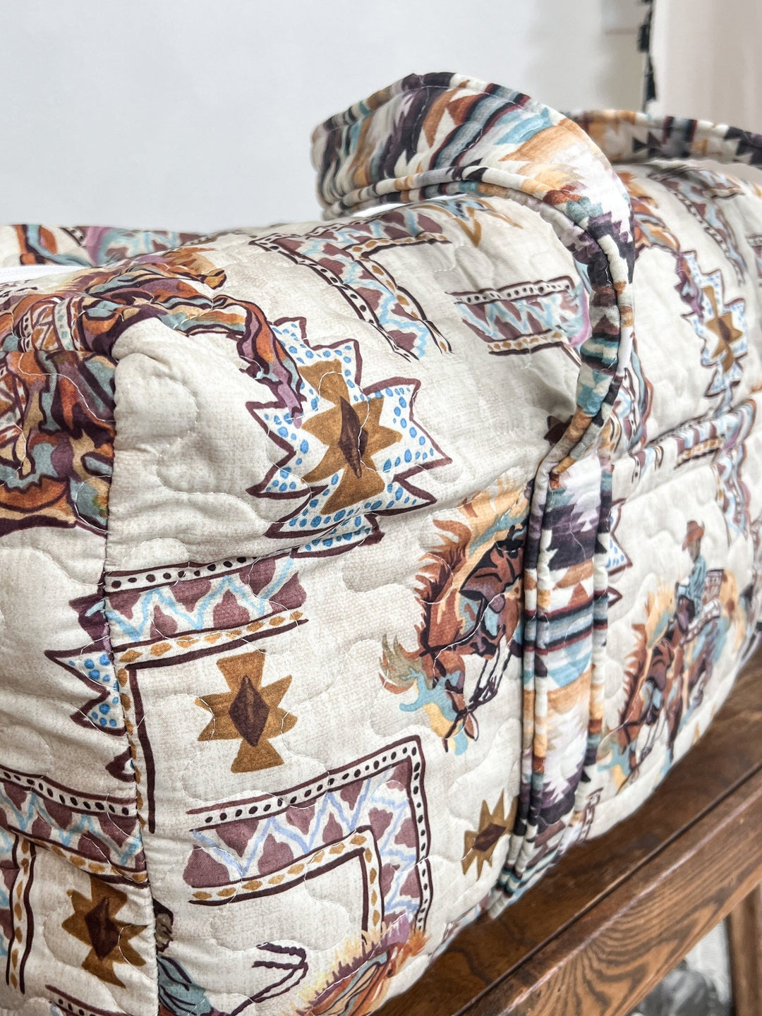 Silverton Quilted Duffel Bag - Lunabelle West