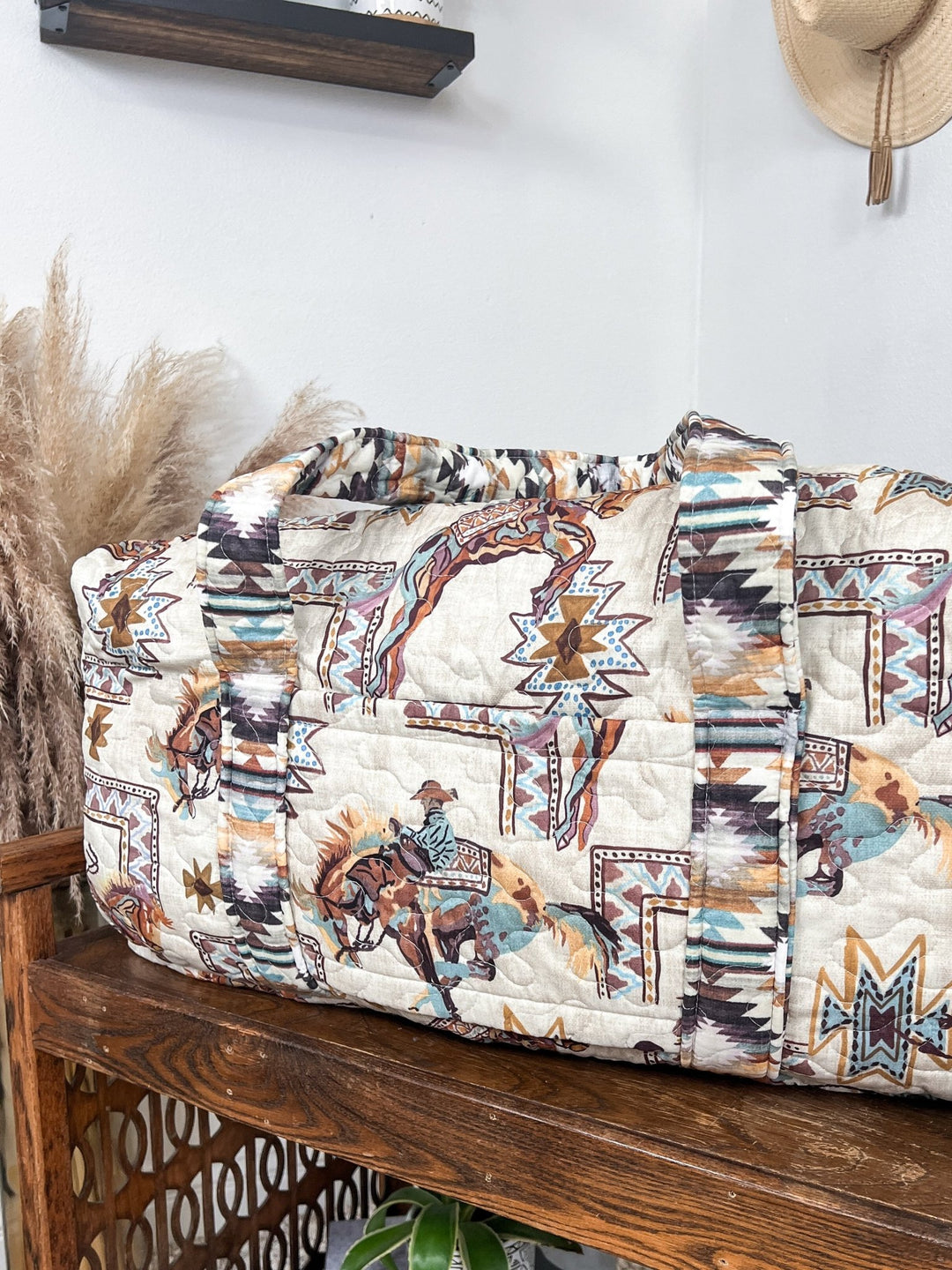 Silverton Quilted Duffel Bag - Lunabelle West