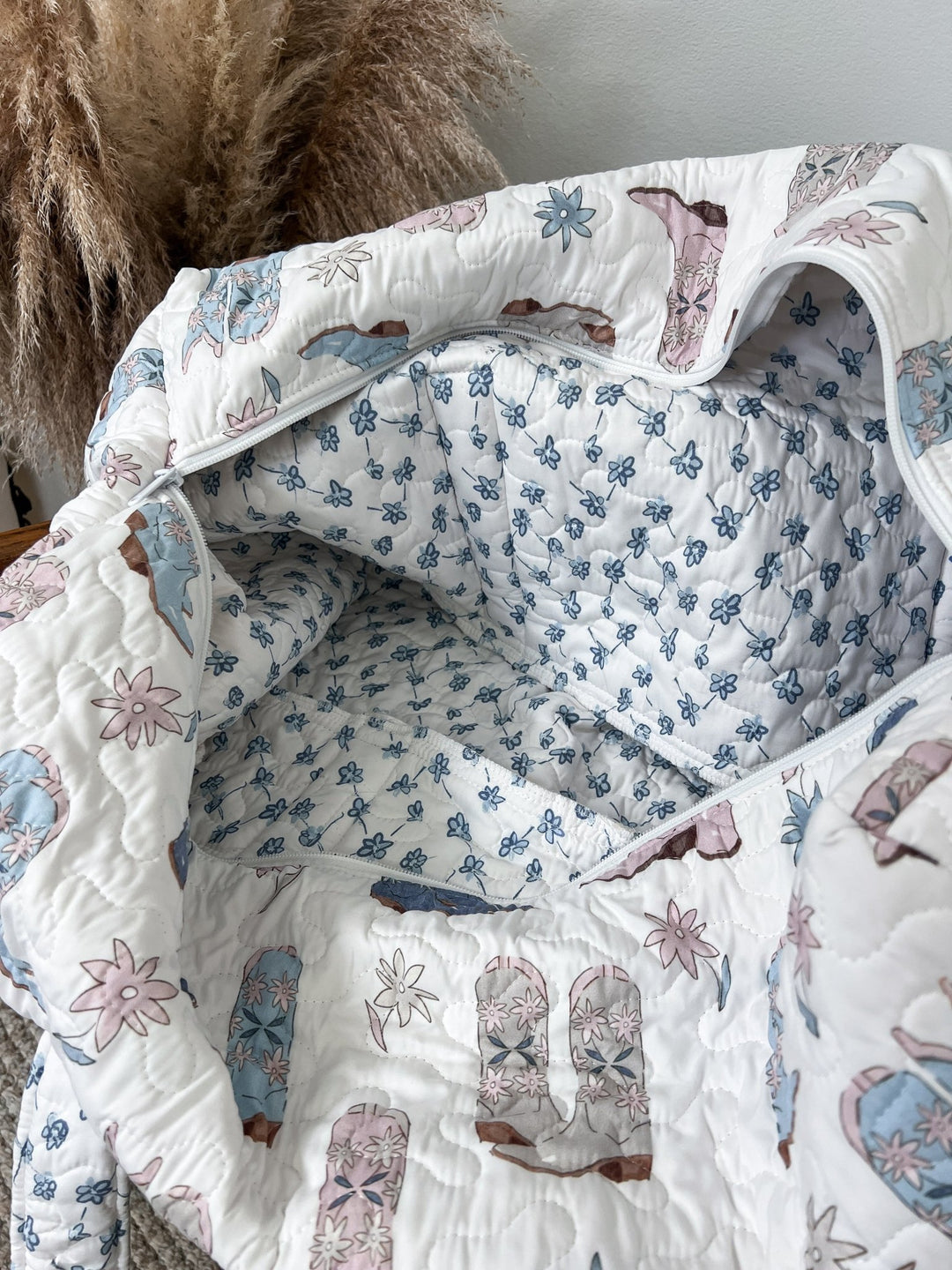 Sheridan Quilted Duffel Bag - Lunabelle West