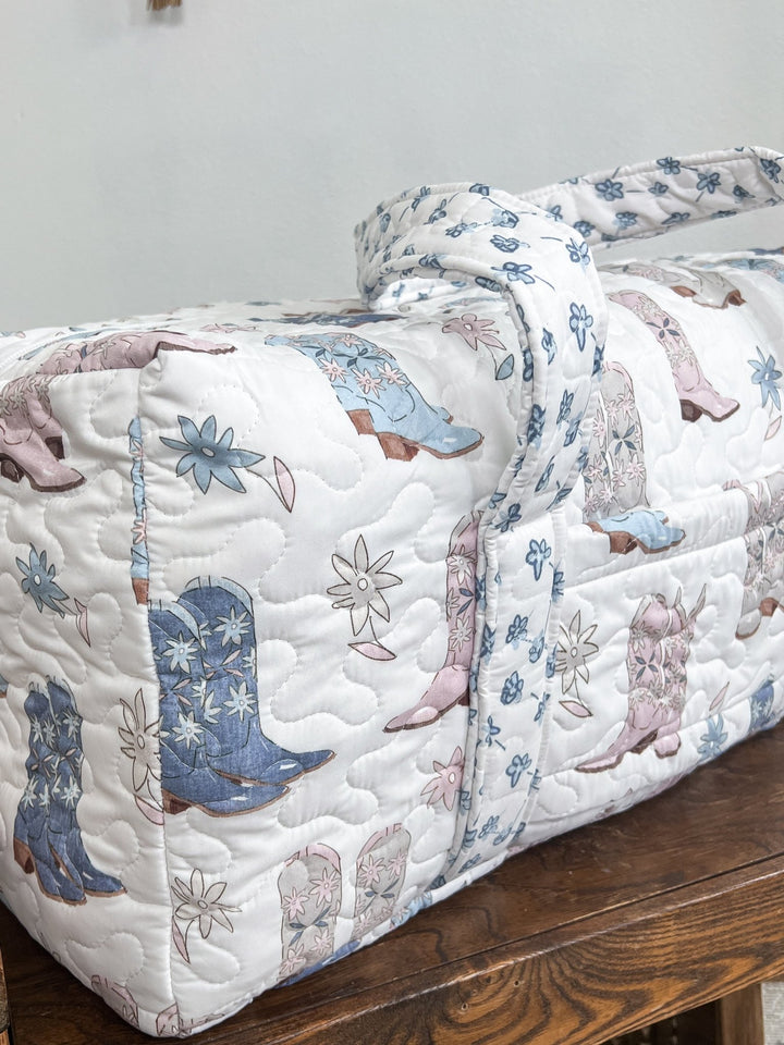 Sheridan Quilted Duffel Bag - Lunabelle West