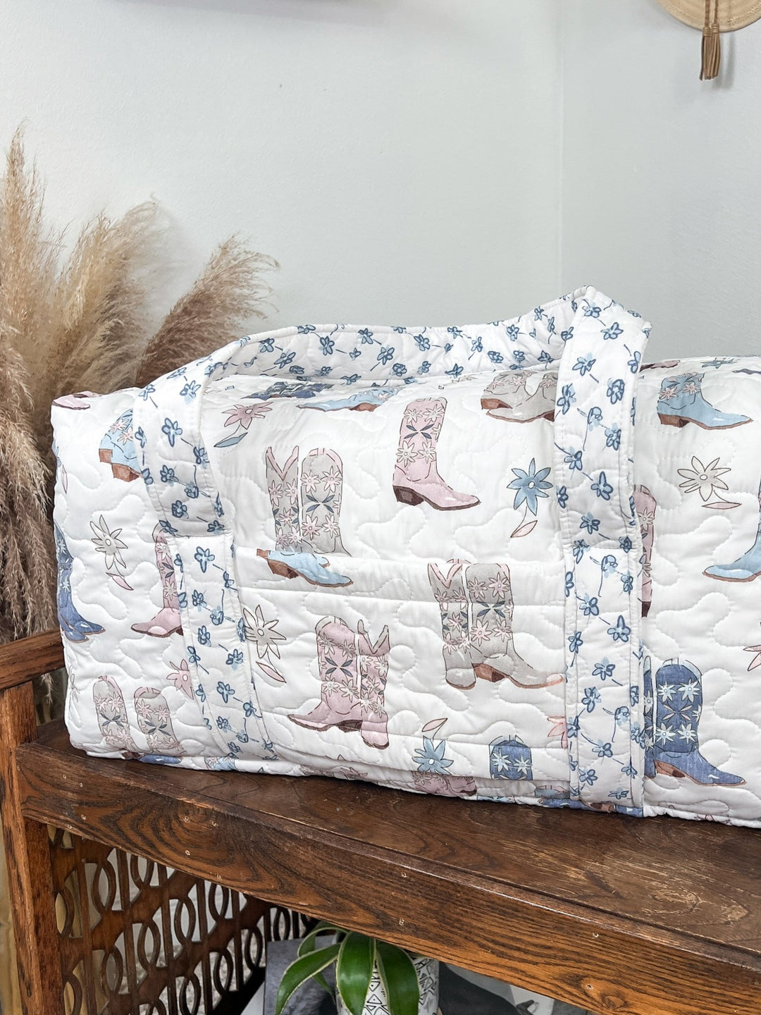 Sheridan Quilted Duffel Bag - Lunabelle West