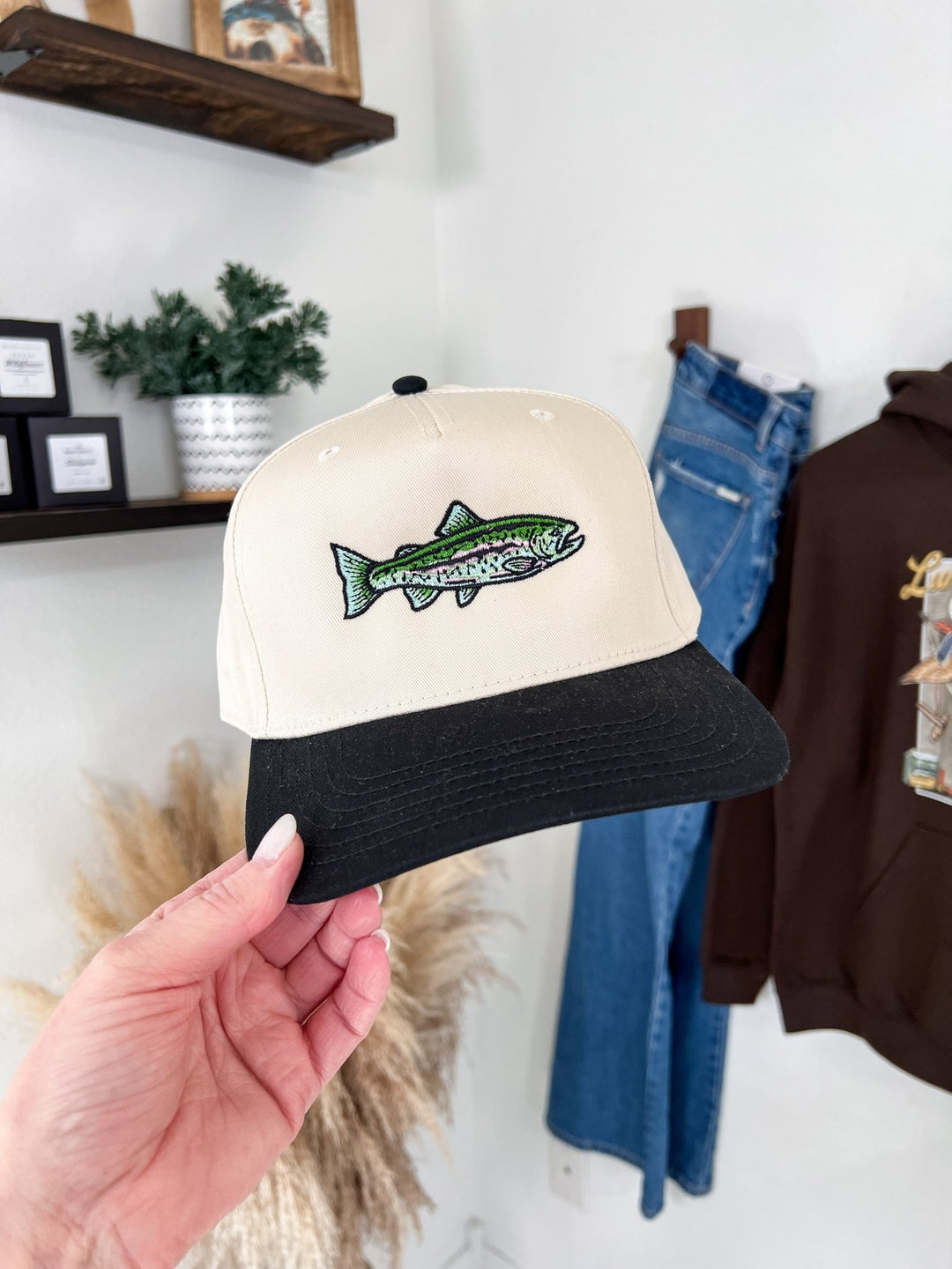 Rainbow Trout Trucker Hat - Lunabelle West