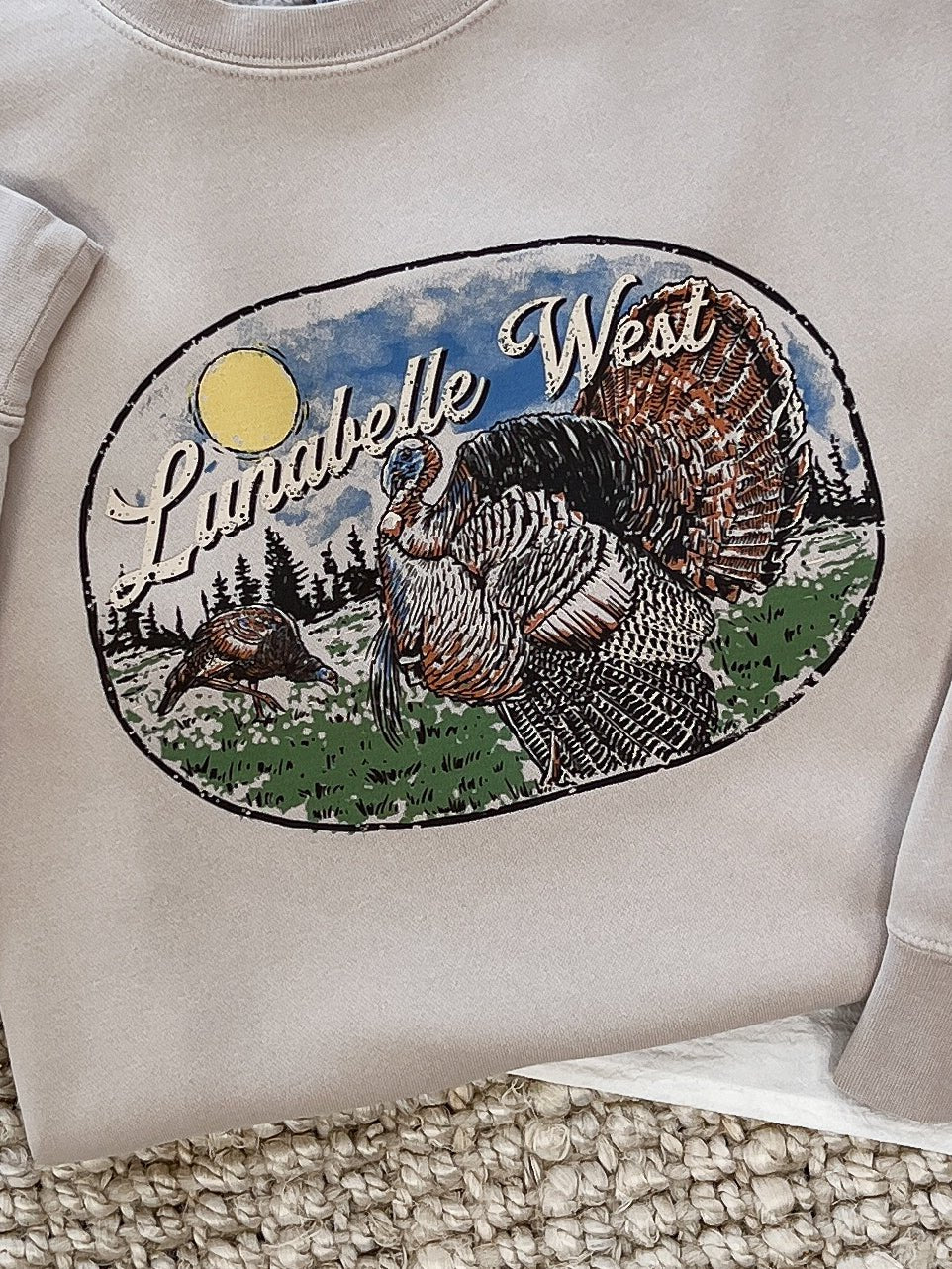 Turkey Call Crewneck - Lunabelle West
