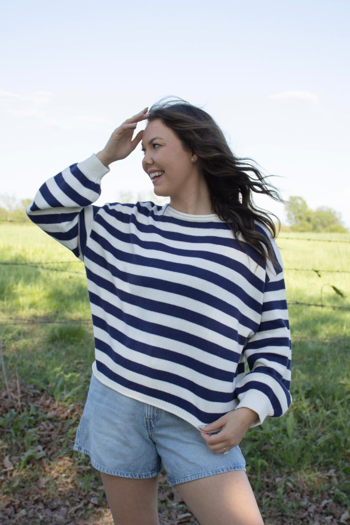 Shoreline Striped Sweater