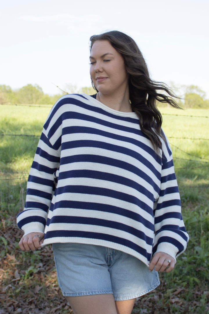 Shoreline Striped Sweater