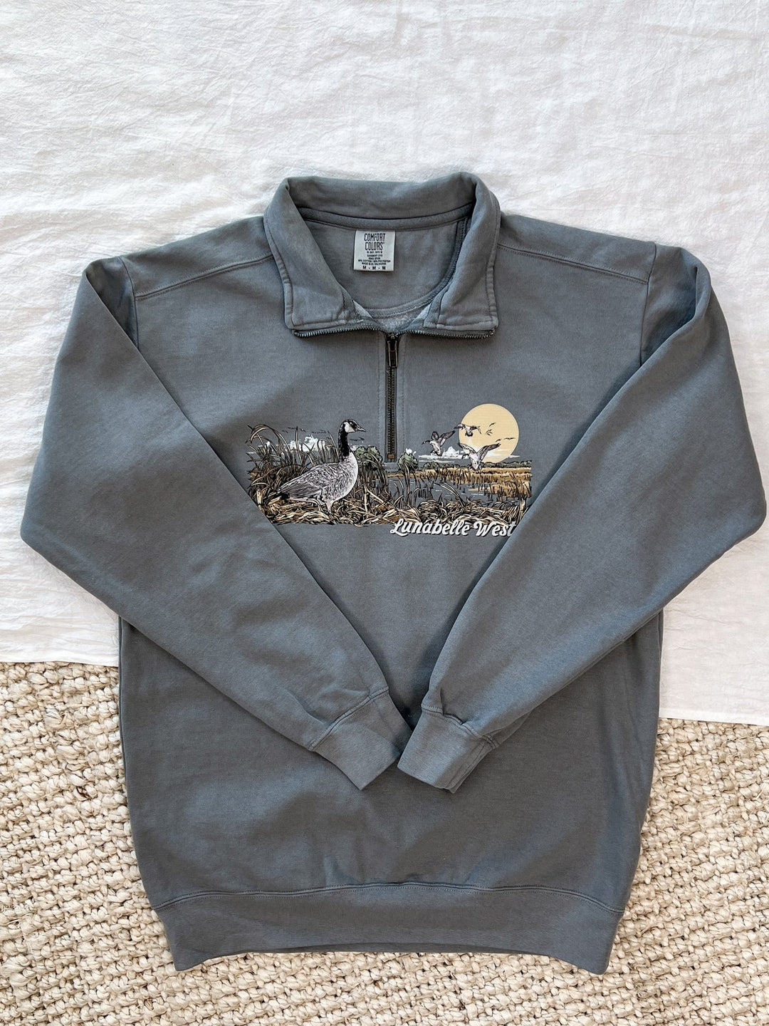 Field and Feathers Quarter Zip - Lunabelle West