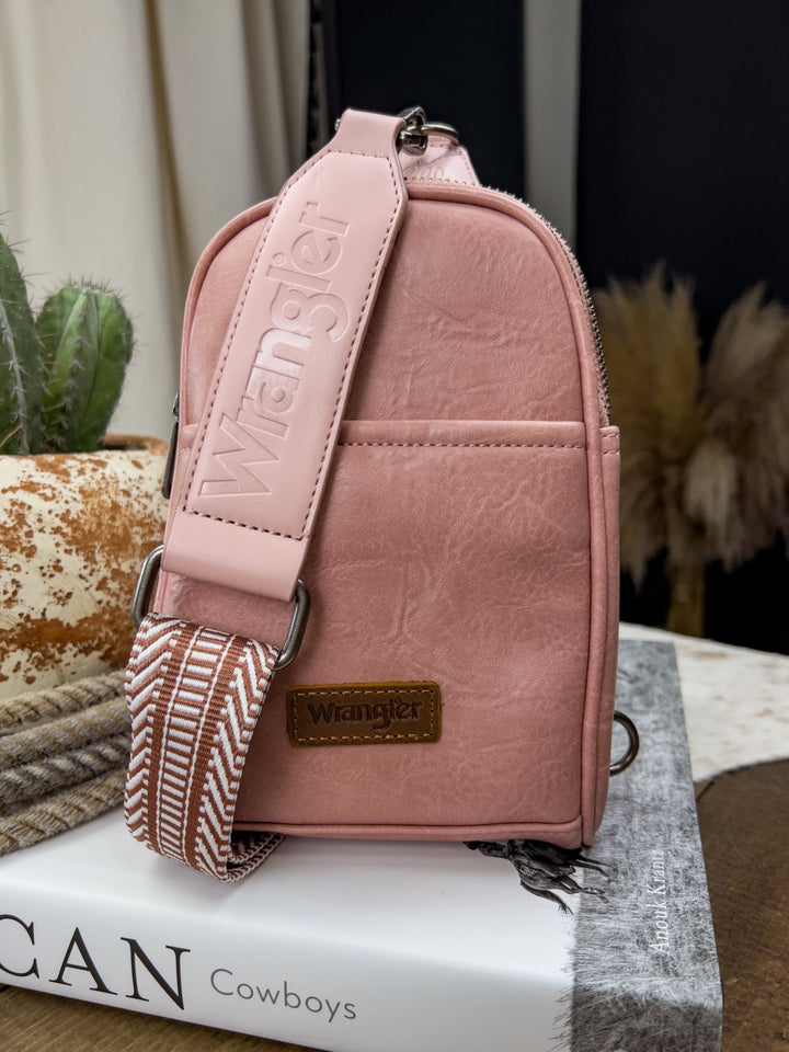 Wrangler Crossbody (Pink) - Lunabelle West