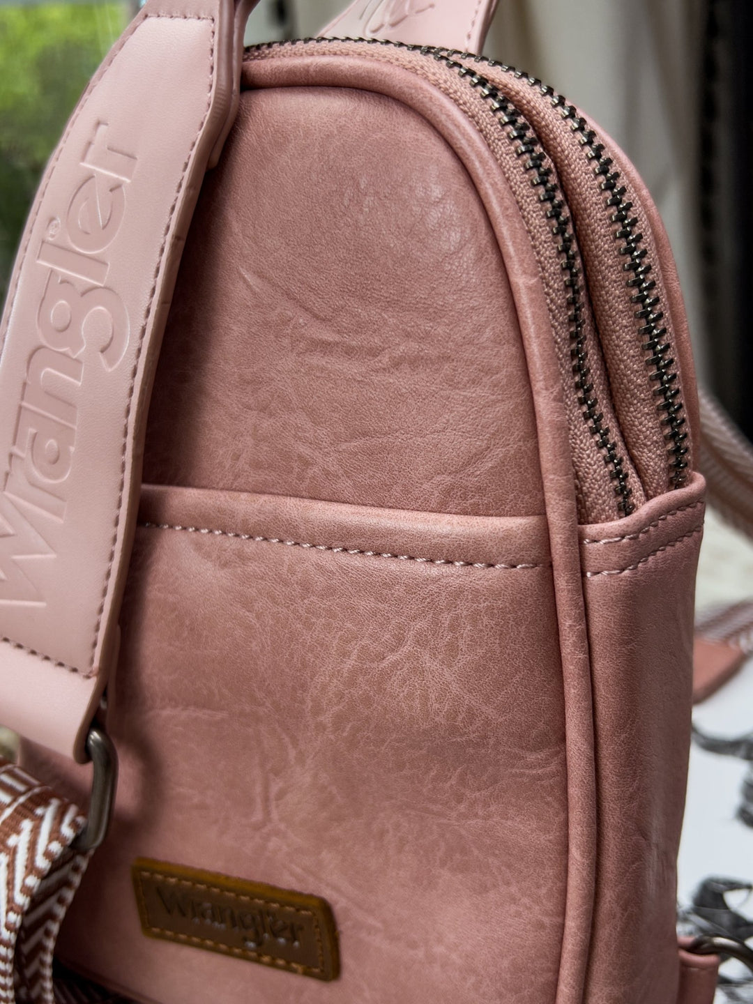 Wrangler Crossbody (Pink) - Lunabelle West