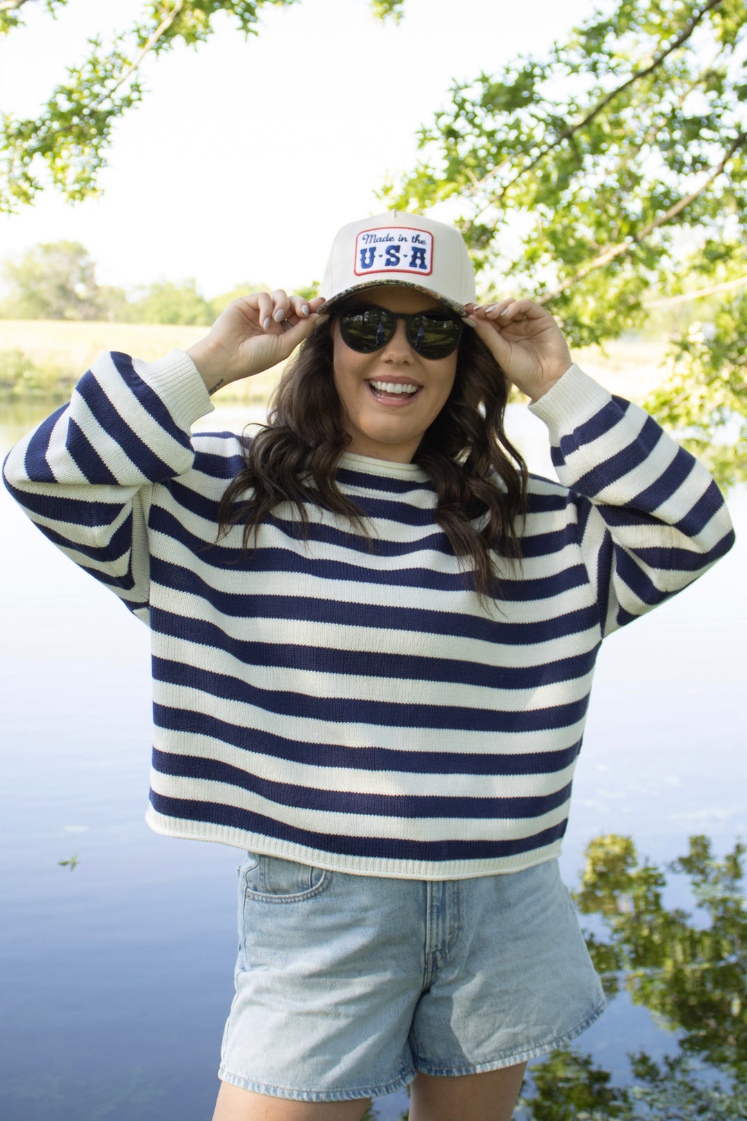Shoreline Striped Sweater