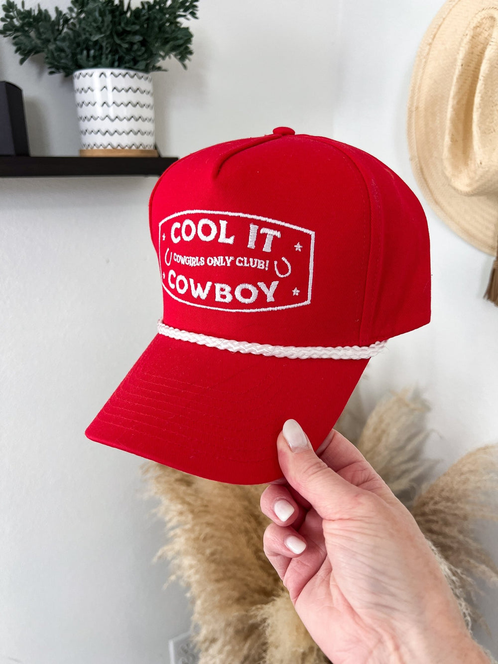 Cool It Cowboy Trucker Hat - Lunabelle West