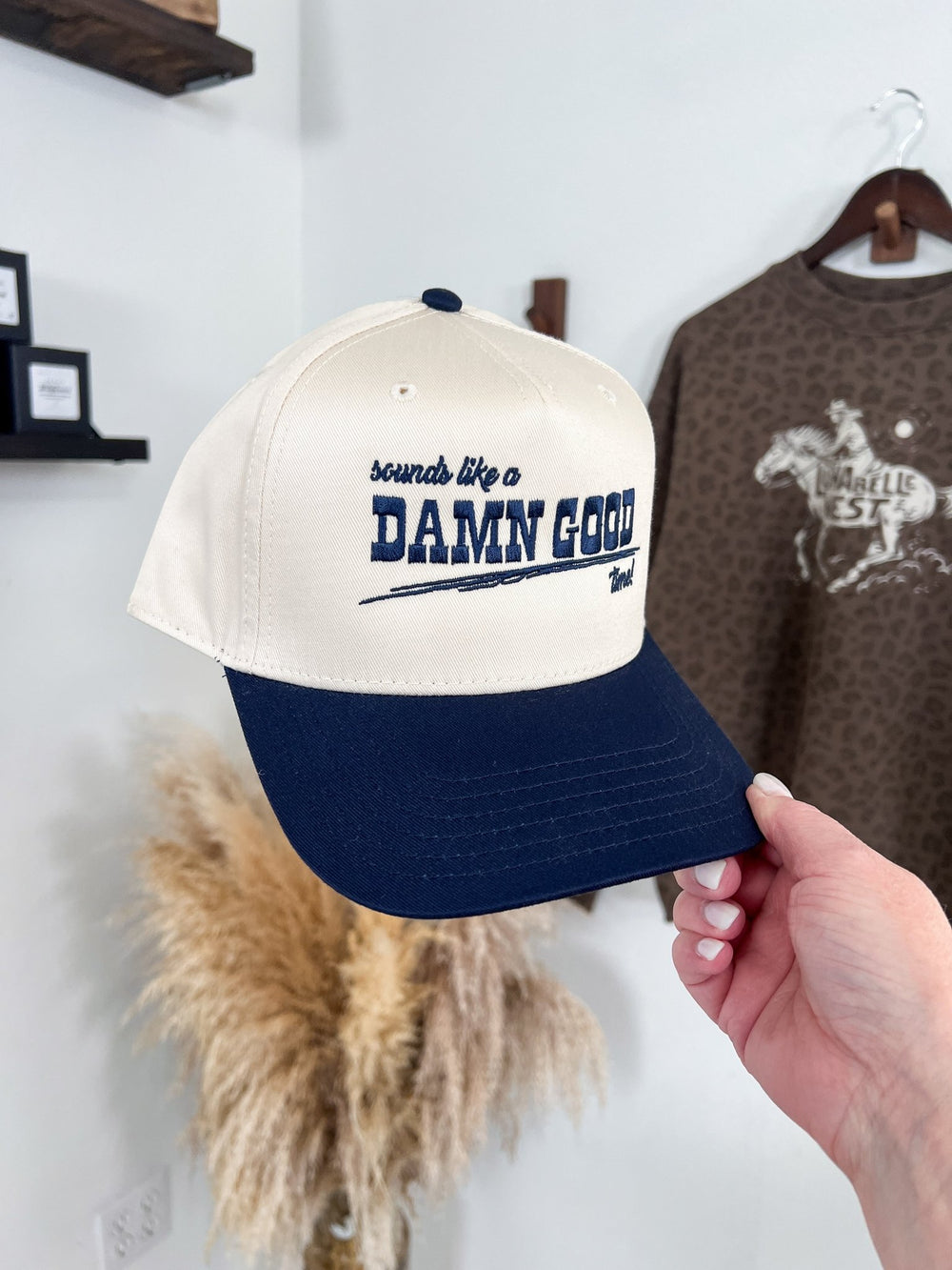 Damn Good Time Trucker Hat - Lunabelle West