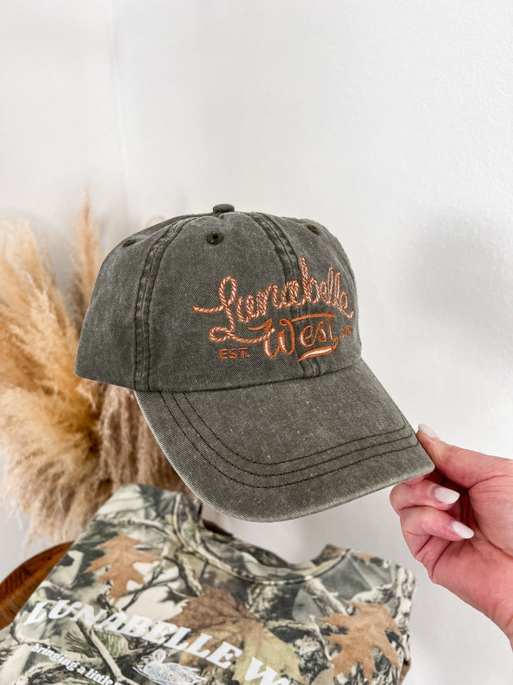 LW Logo Hat (Olive) - Lunabelle West
