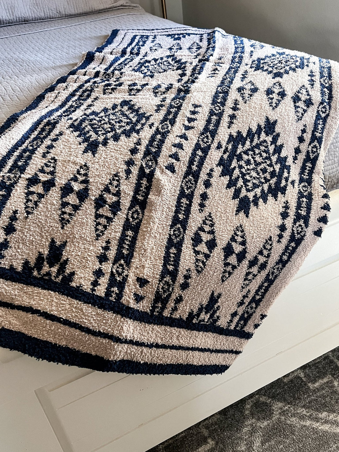 Southwest Blanket (blue) - Lunabelle West