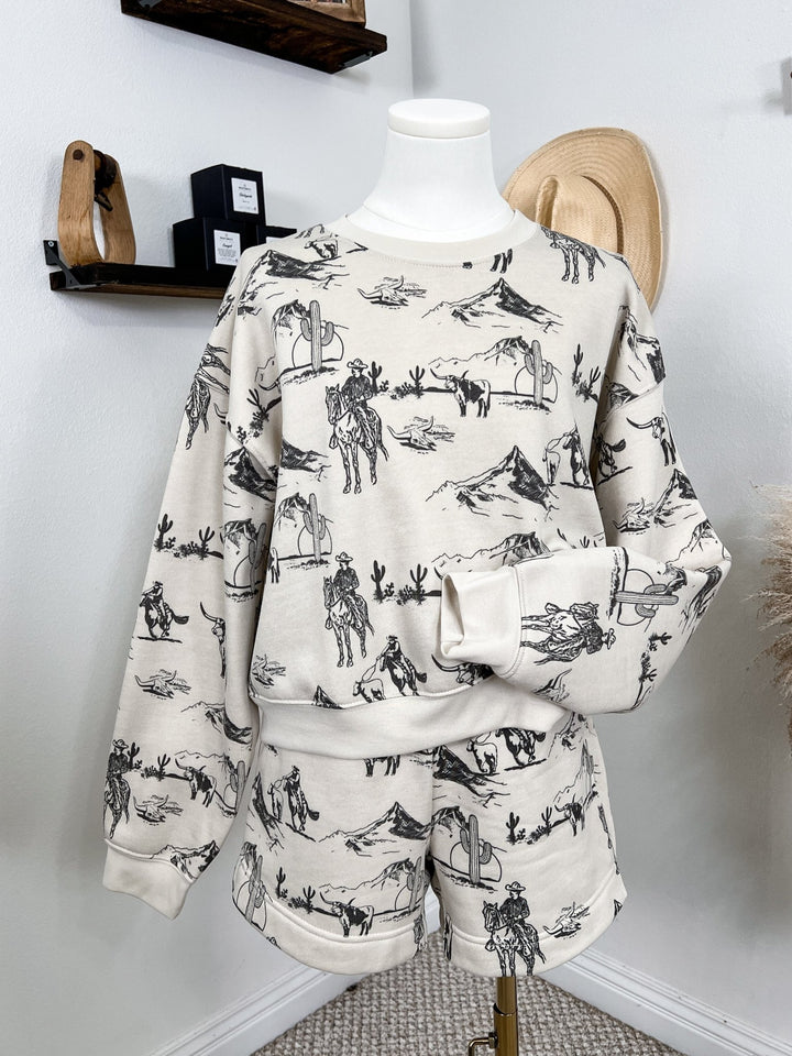 Longhorn Dream Lounge Set - Lunabelle West