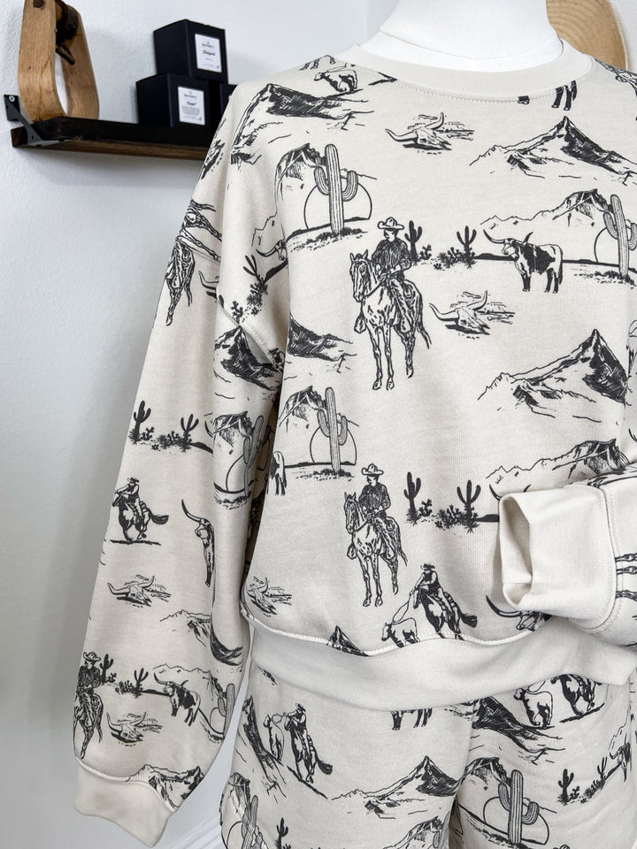 Longhorn Dream Lounge Set - Lunabelle West