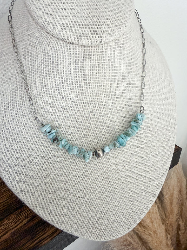 Blue Mesa Larimar Necklace