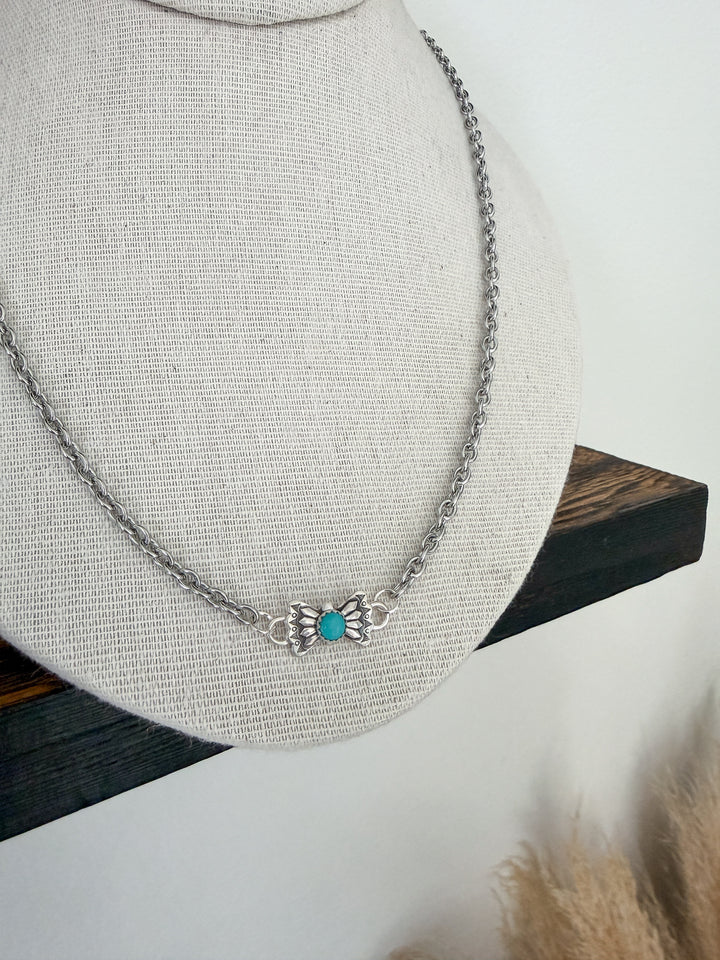 Mesa Turquoise Butterfly Necklace