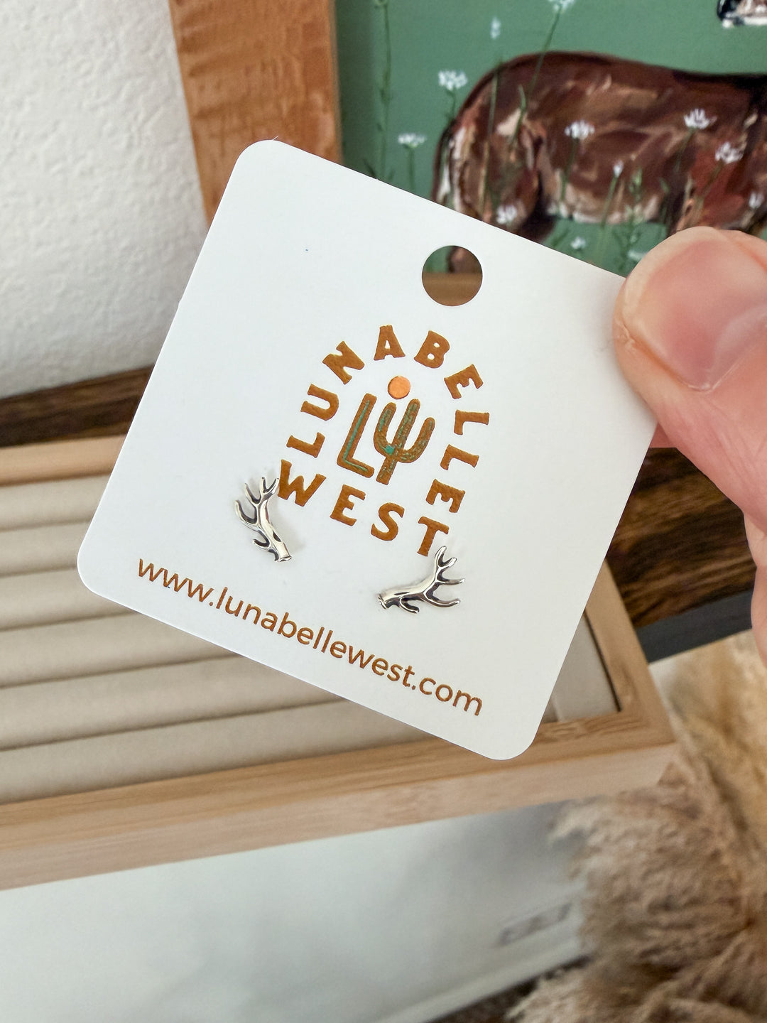 High Country Antler Earrings