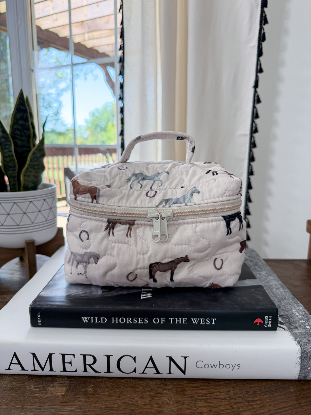 Meadow Heard Quilted Travel Case
