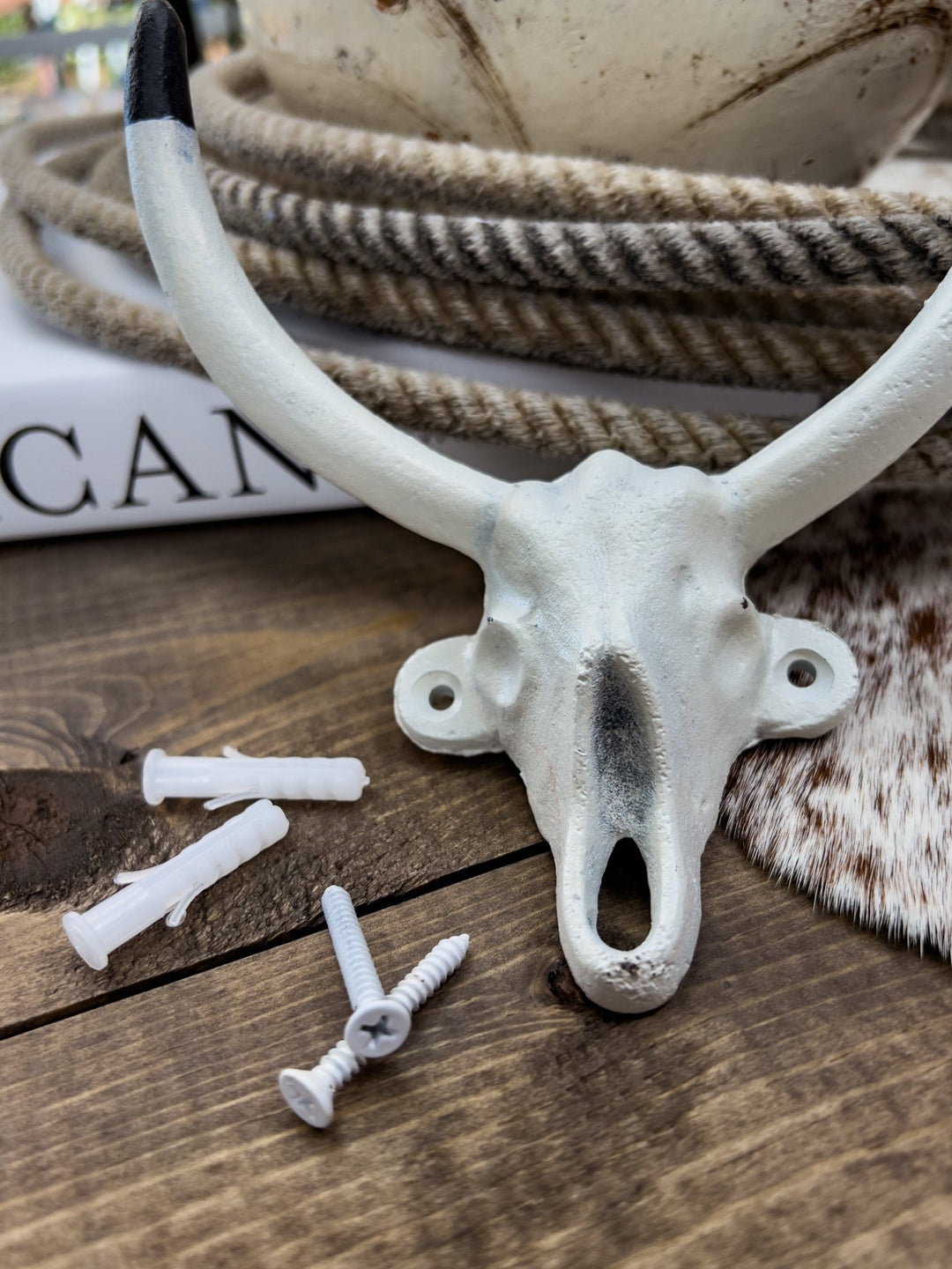 Steer Head Wall Hook - Lunabelle West
