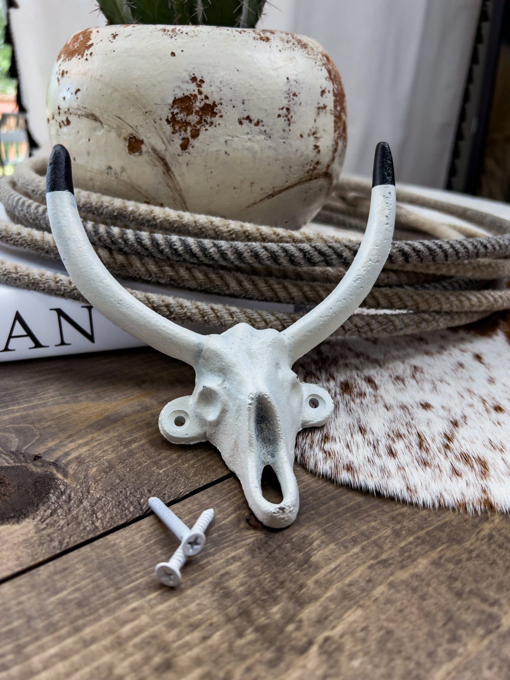 Steer Head Wall Hook - Lunabelle West